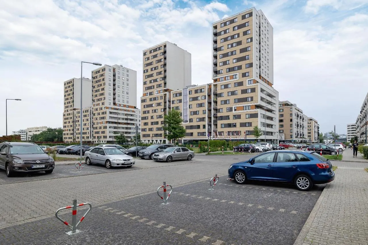 Osiedle Avia Harmonious Apartment With Balcony Cracow By Renters Prestige Kraków